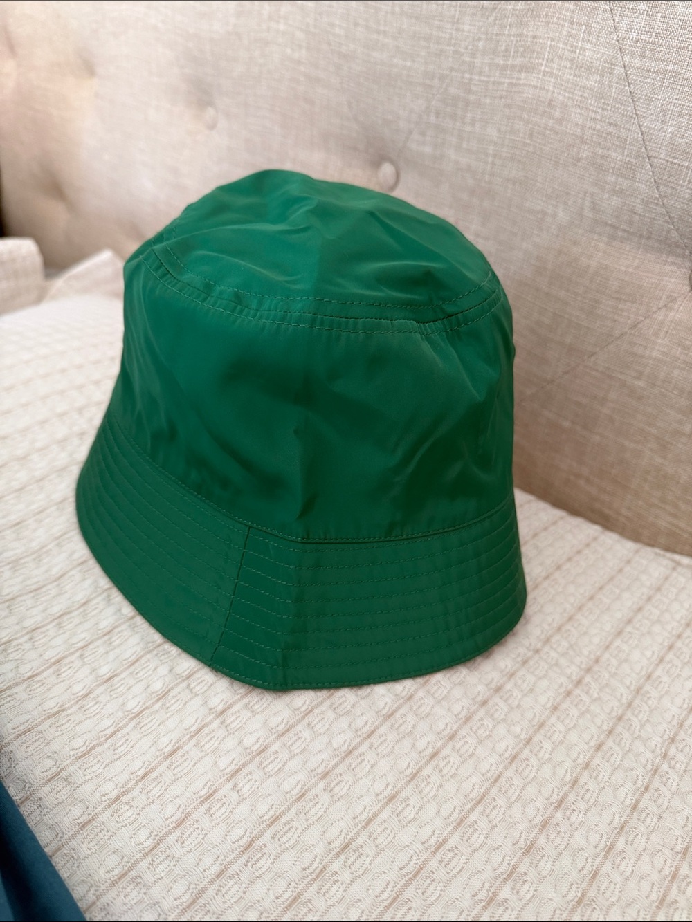 Steve Madden Satin-Lined Green Hat